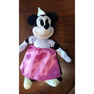 Toy Factory Nostalgic Collection Princess Minnie Mouse Plush Pink Dress